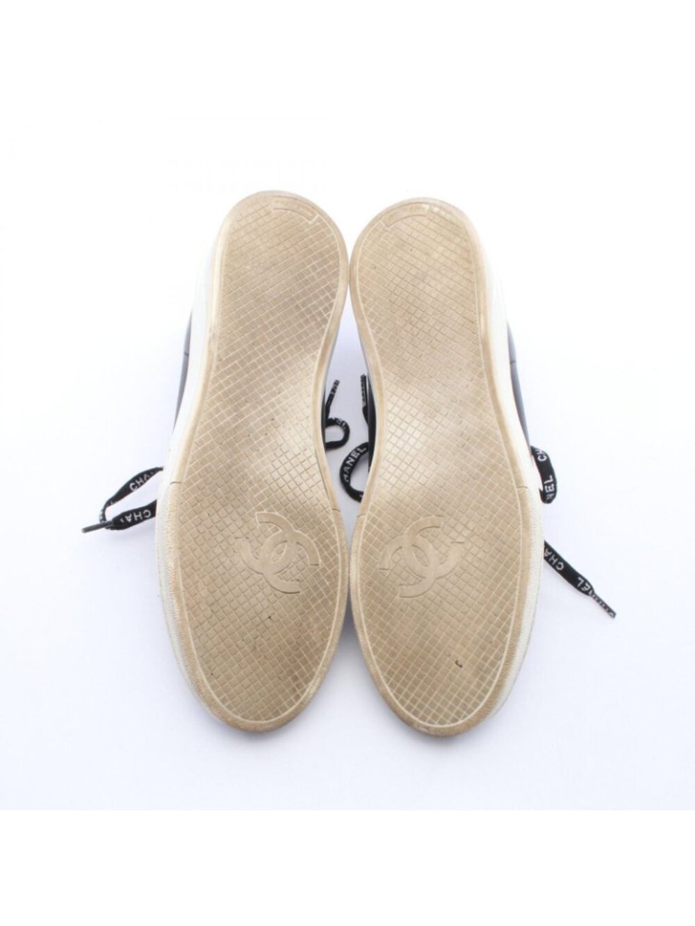 Chanel Sneakers CC Logo Leather - Picture 4 of 7